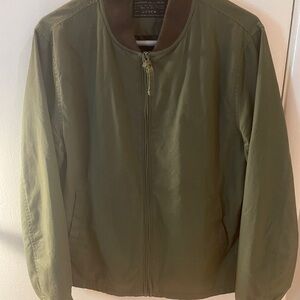 J.Crew Men's Olive Bomber Jacket